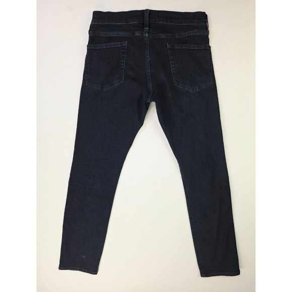 J. Crew Size 28X30 Mens 484 Stretch Slim Narrow Tapered Leg Blue Denim Jeans - Picture 1 of 11